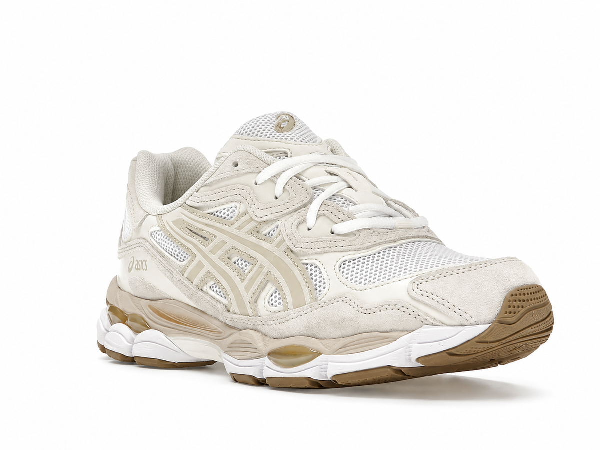 ASICS Gel-NYC "Weiß Feder Grau"