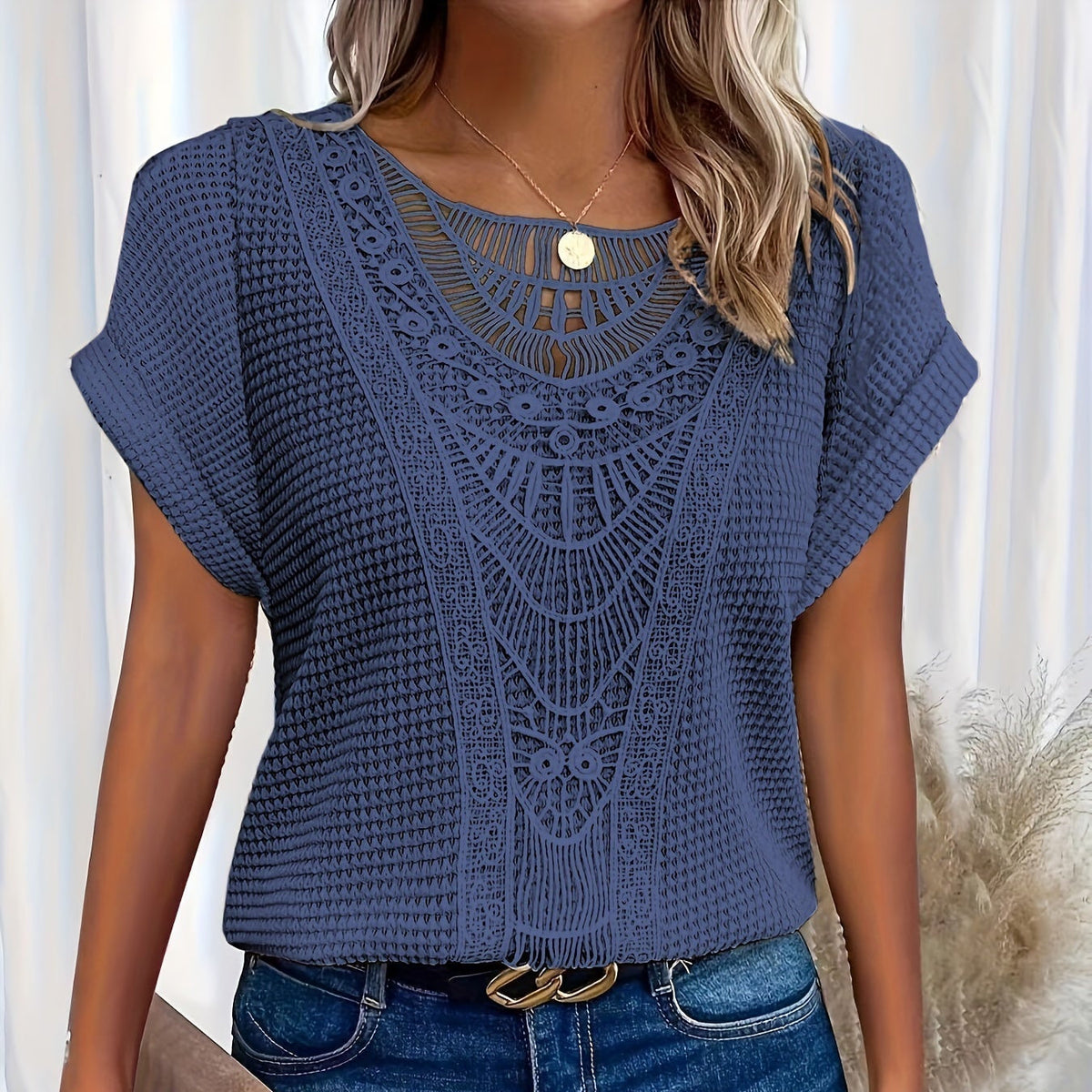 Bella | Detailed Knitted Top