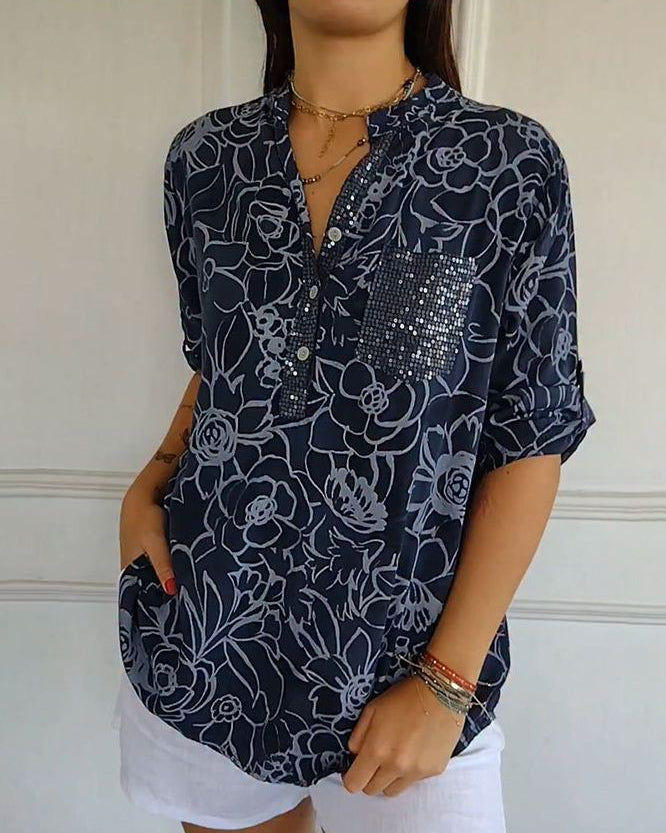Isla | Elegant Blouse with Pocket