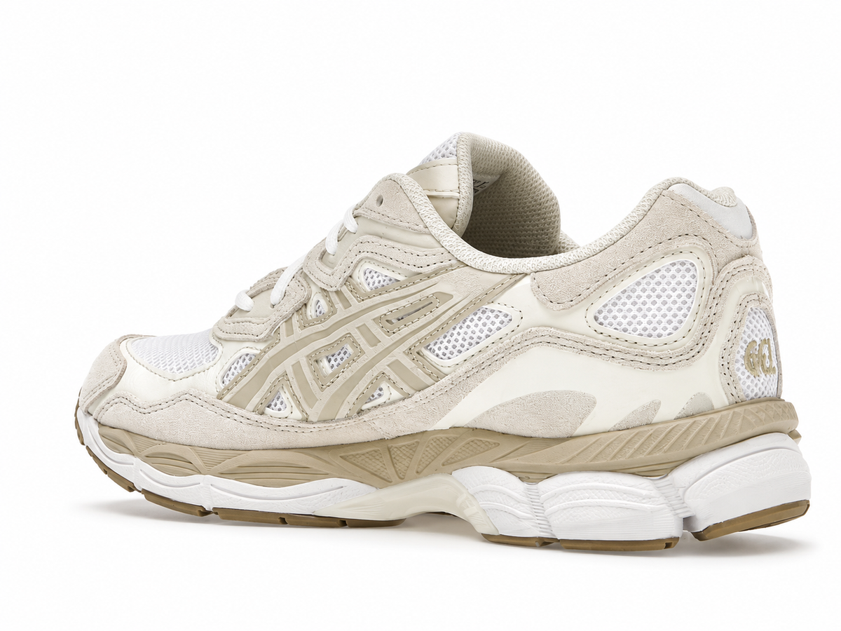ASICS Gel-NYC "Weiß Feder Grau"