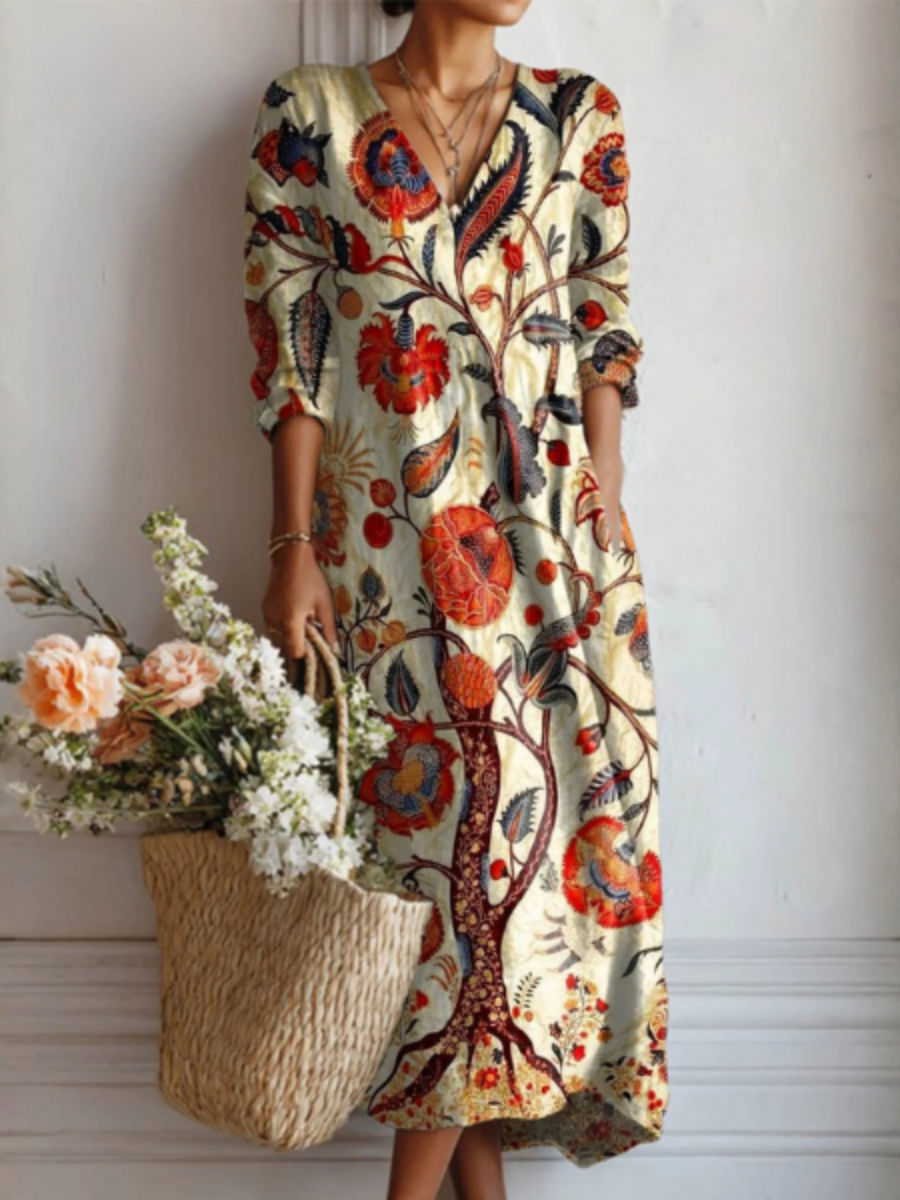 KENDRA | Bohemian Floral Dress