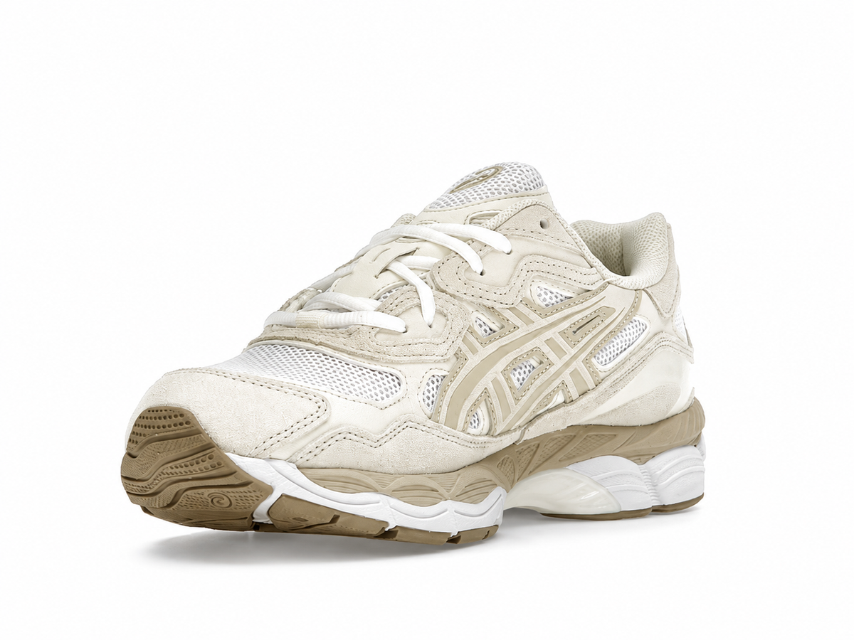 ASICS Gel-NYC "Weiß Feder Grau"