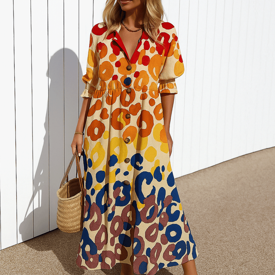 NICOLE | Elegant Bohemian Dress
