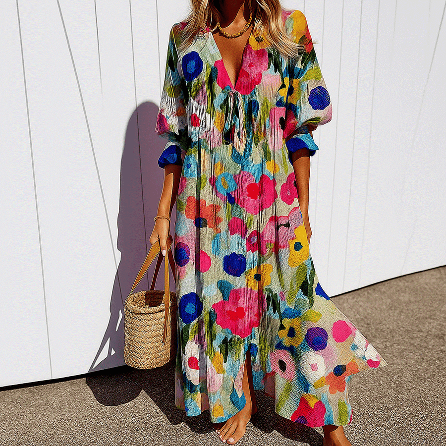 NICOLE | Elegant Bohemian Dress