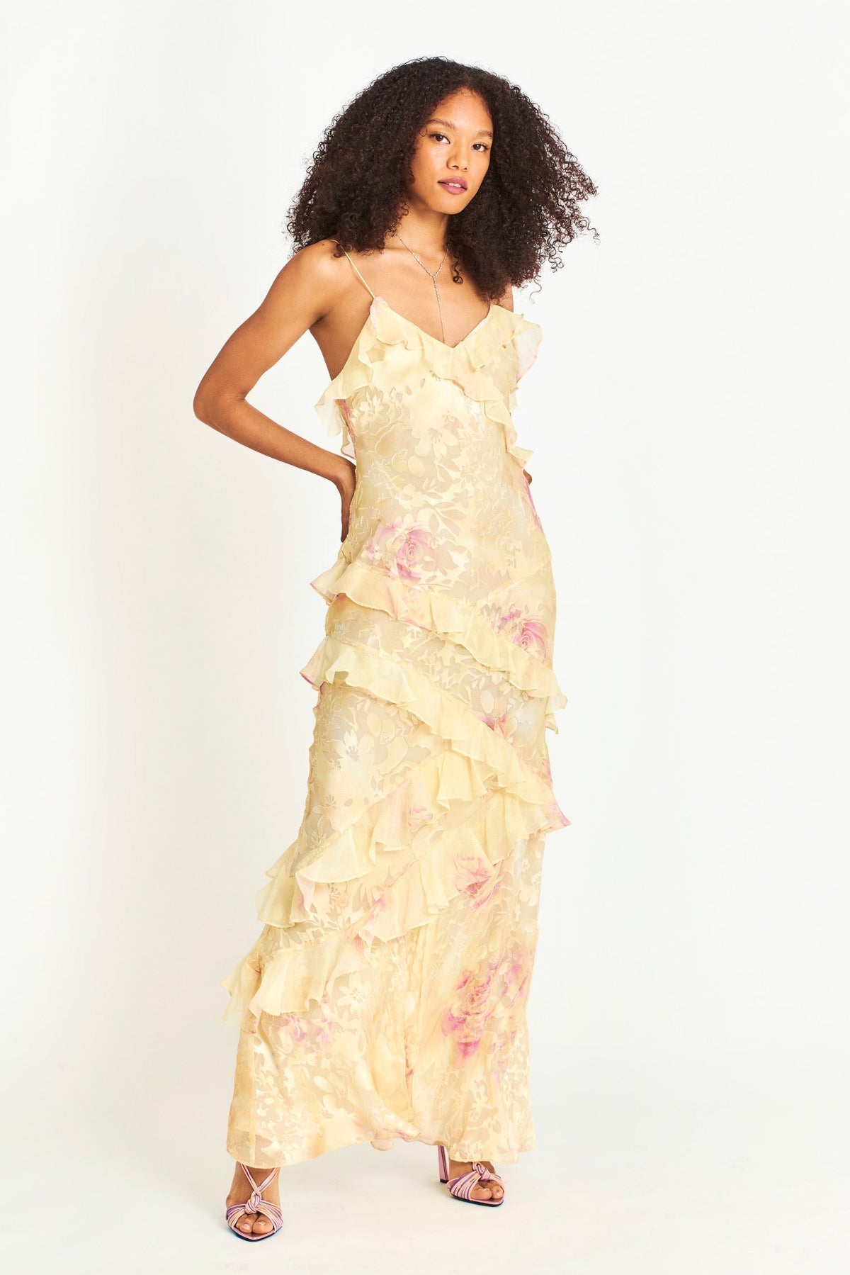 DARCEL | Ruffle Maxi Dress