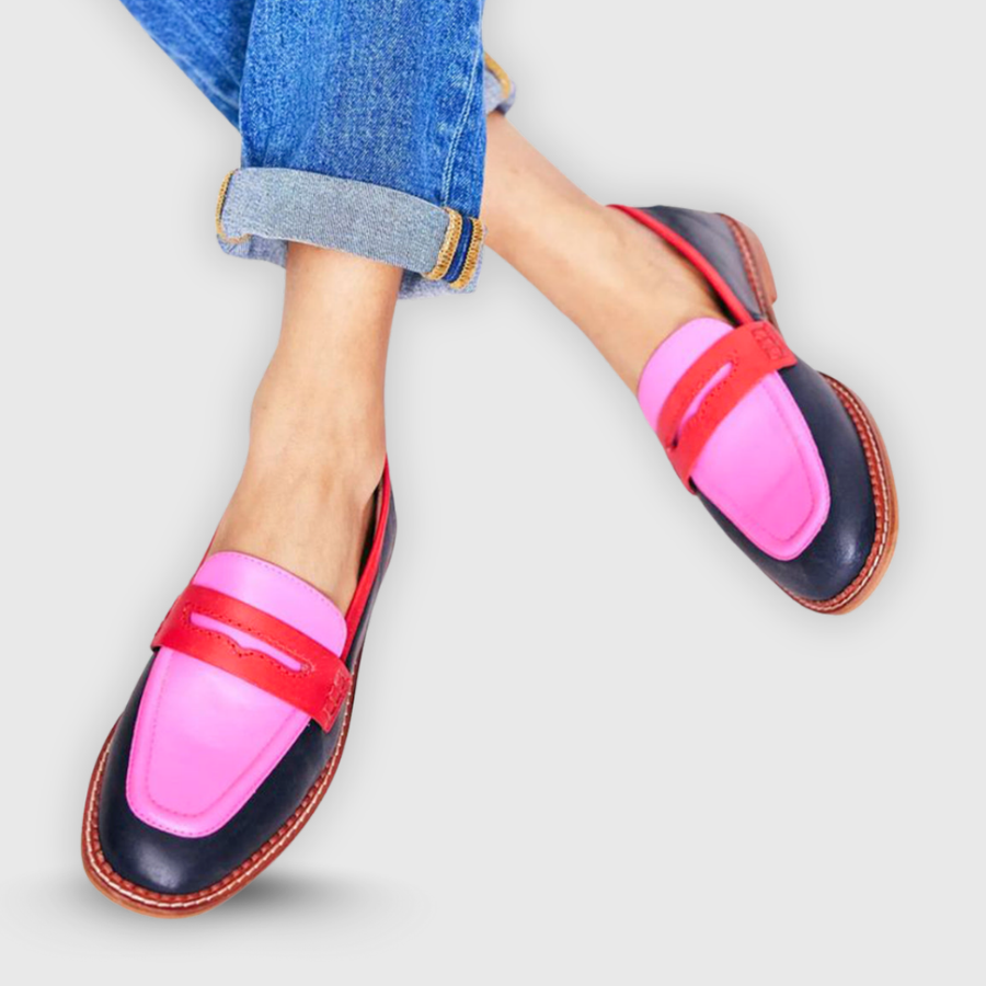 NATALIE |Two-Tone Loafer