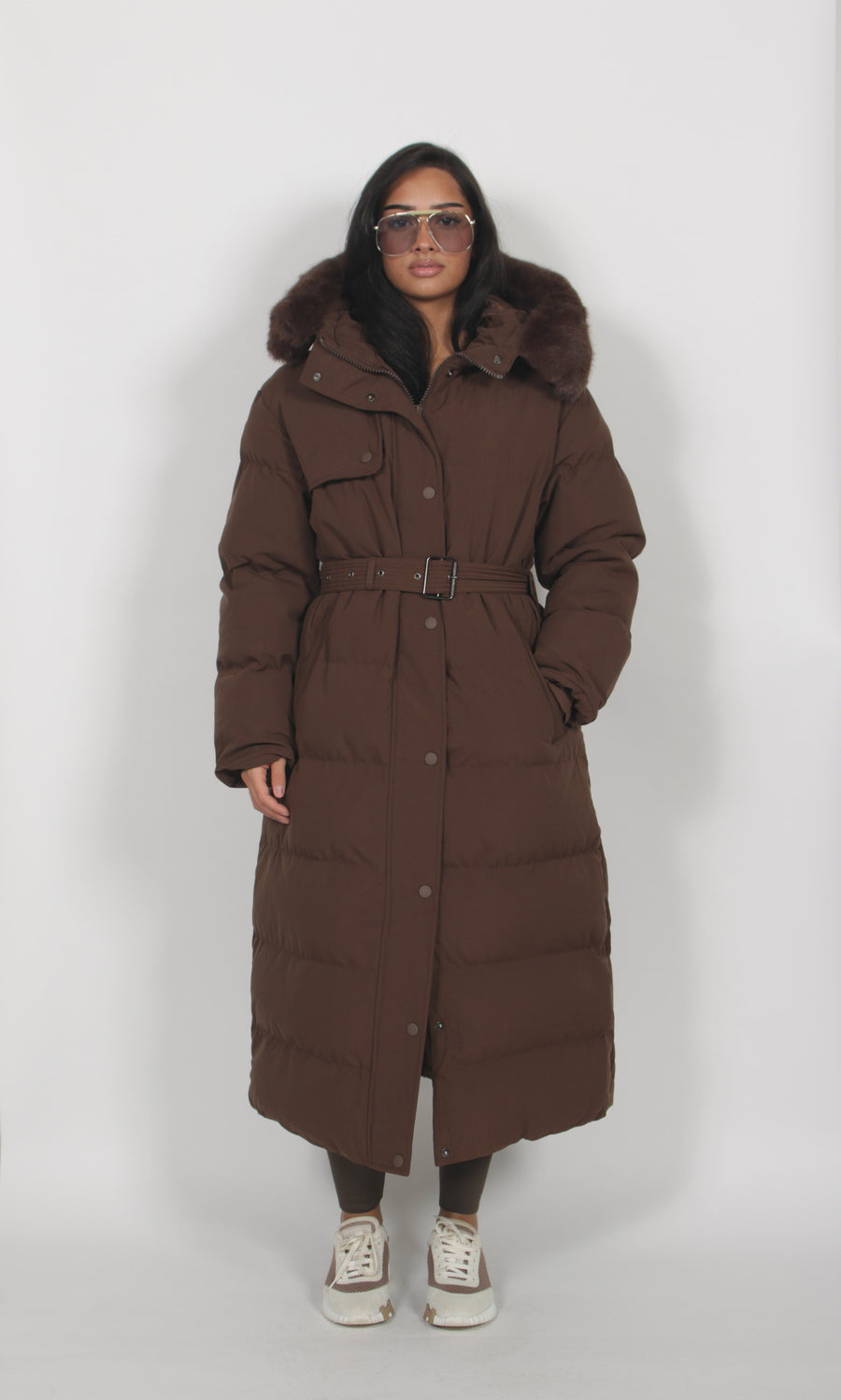 Jessica & Emily – Puffer Brown