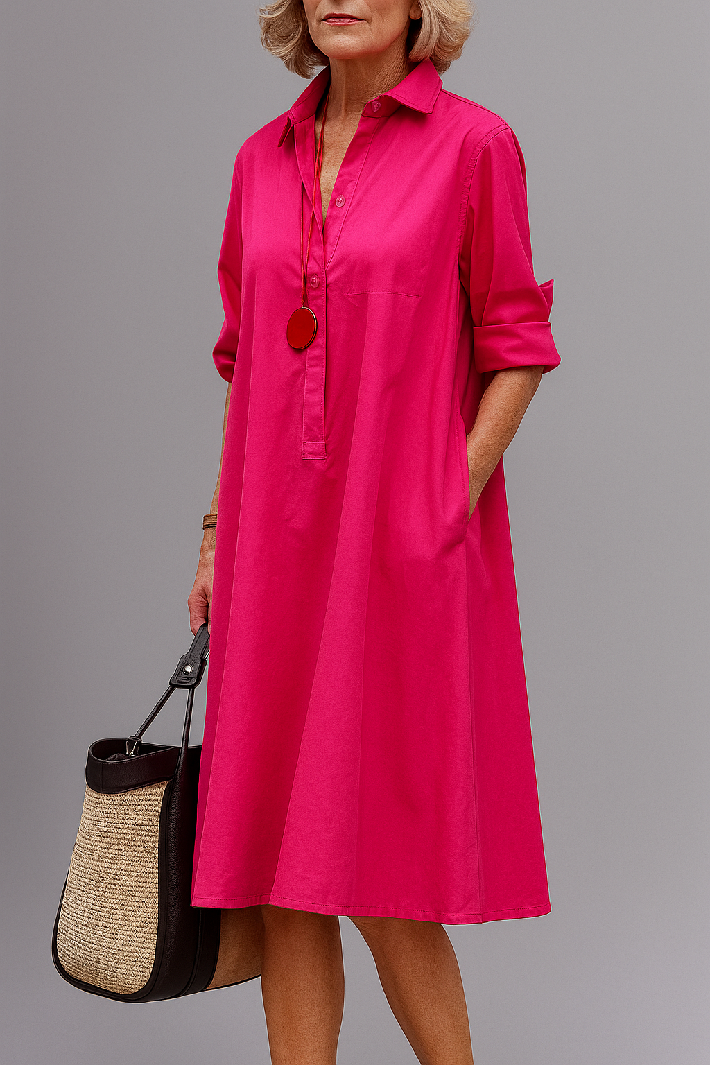Juliette - Vibrant Midi Dress