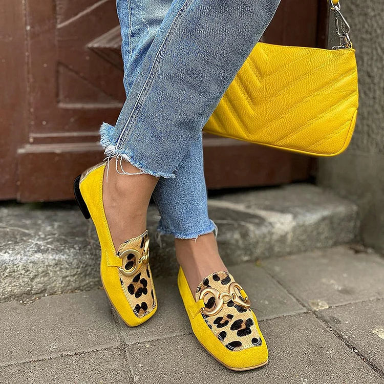 NATALIE |Two-Tone Loafer