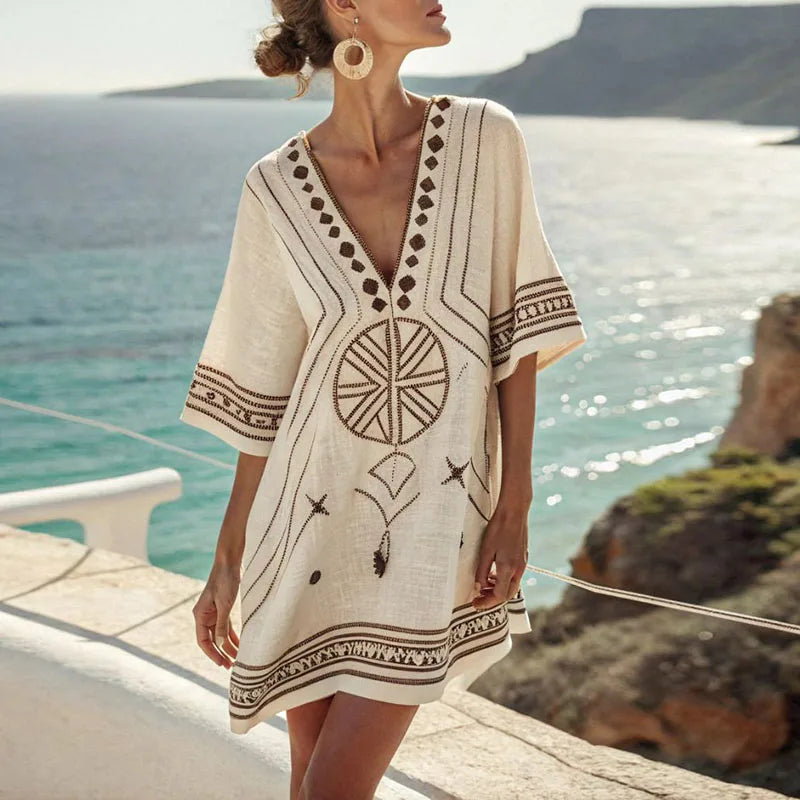 ESTHER | Elegant Beach Dress for a Stylish Summer Look