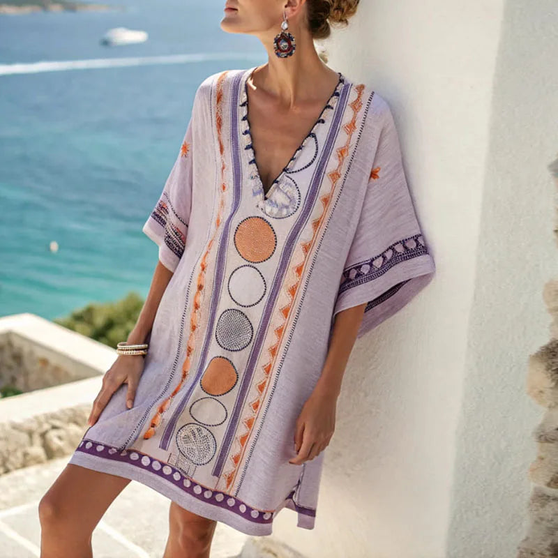 CHELSEA | Elegant & Comfortable Strand Dress for Effortless Beach Style