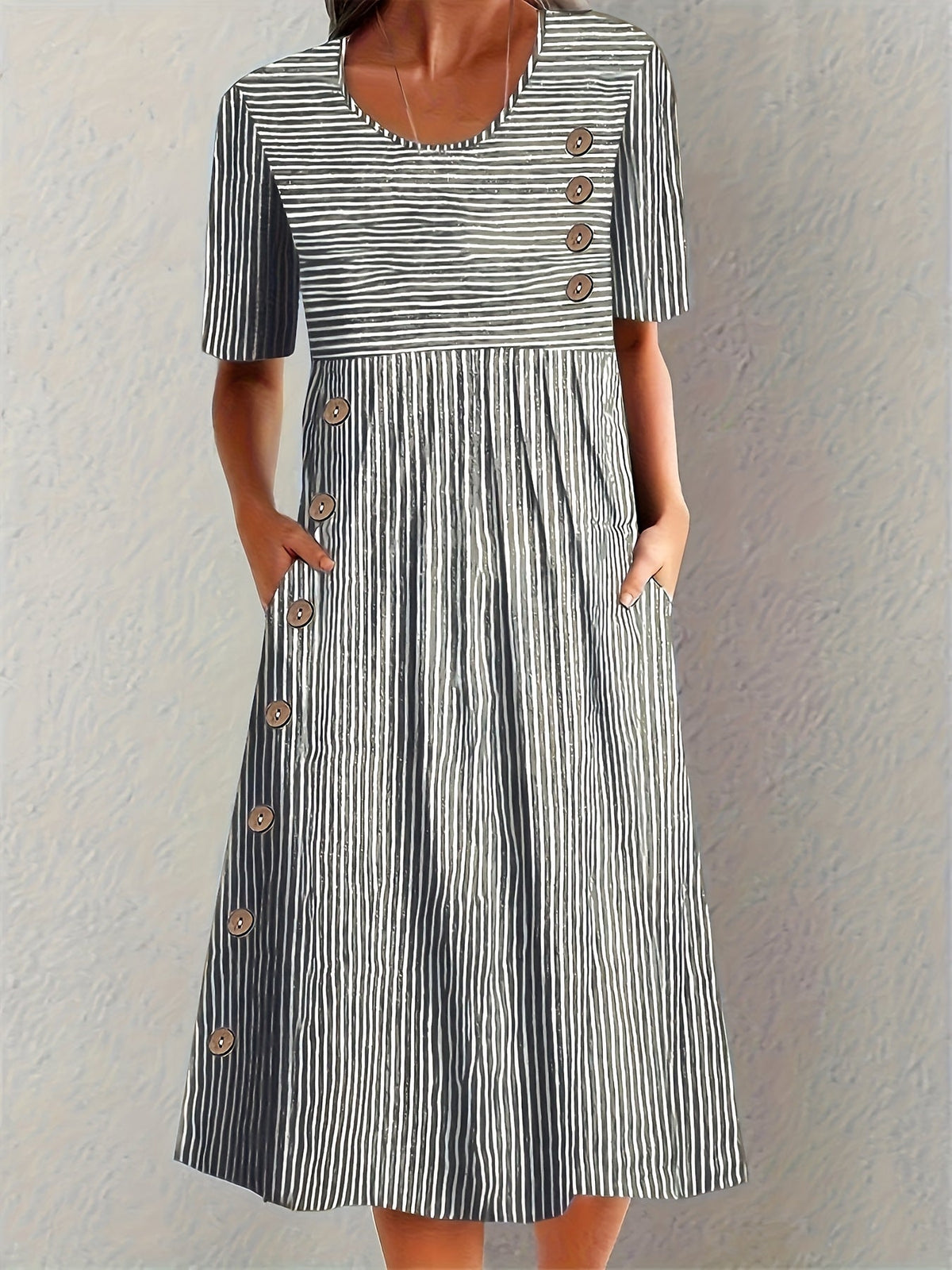 Erica | Striped Summer Dress